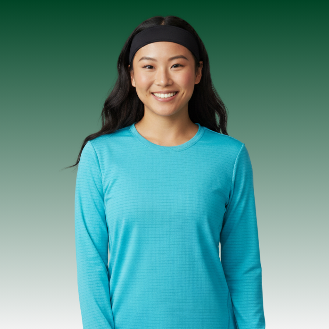 LA Gear Women’s Long Sleeve Tee | Sky Blue