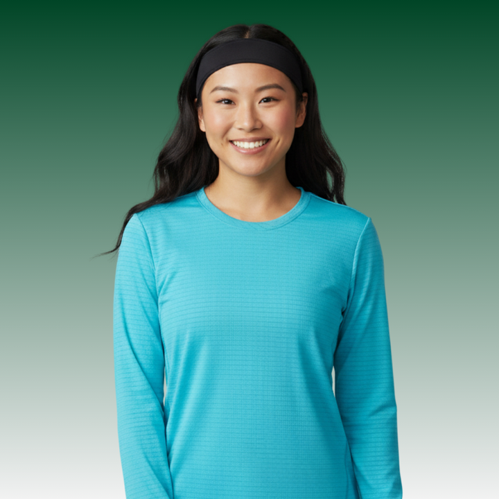 LA Gear Women’s Long Sleeve Tee | Sky Blue