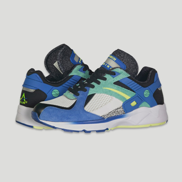 LA Gear Men's Catapult Light-Up Lowtop | Blue x Green