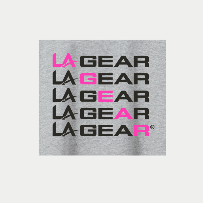 DIAGONAL LOGO TEE - LA Gear